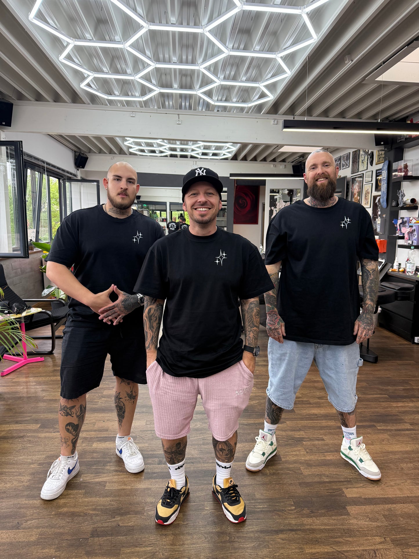 3 Stars oversized Shirt