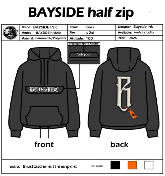 BAYSIDE half zip