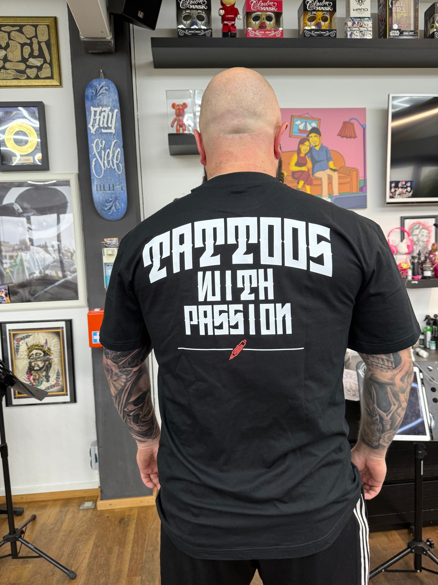 Passion Oversized Tshirt schwarz