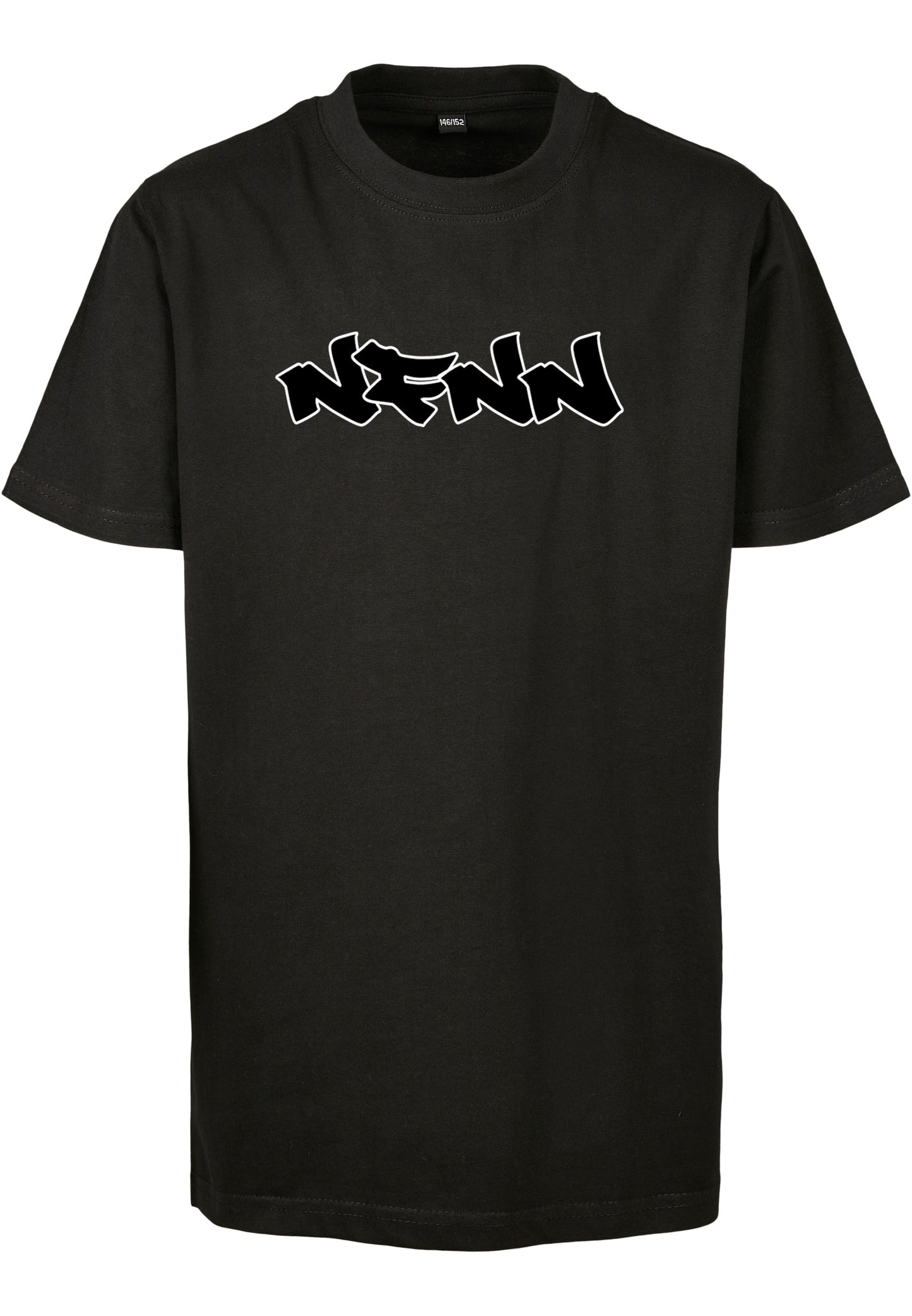 Kinder NFNN Basic Shirt schwarz